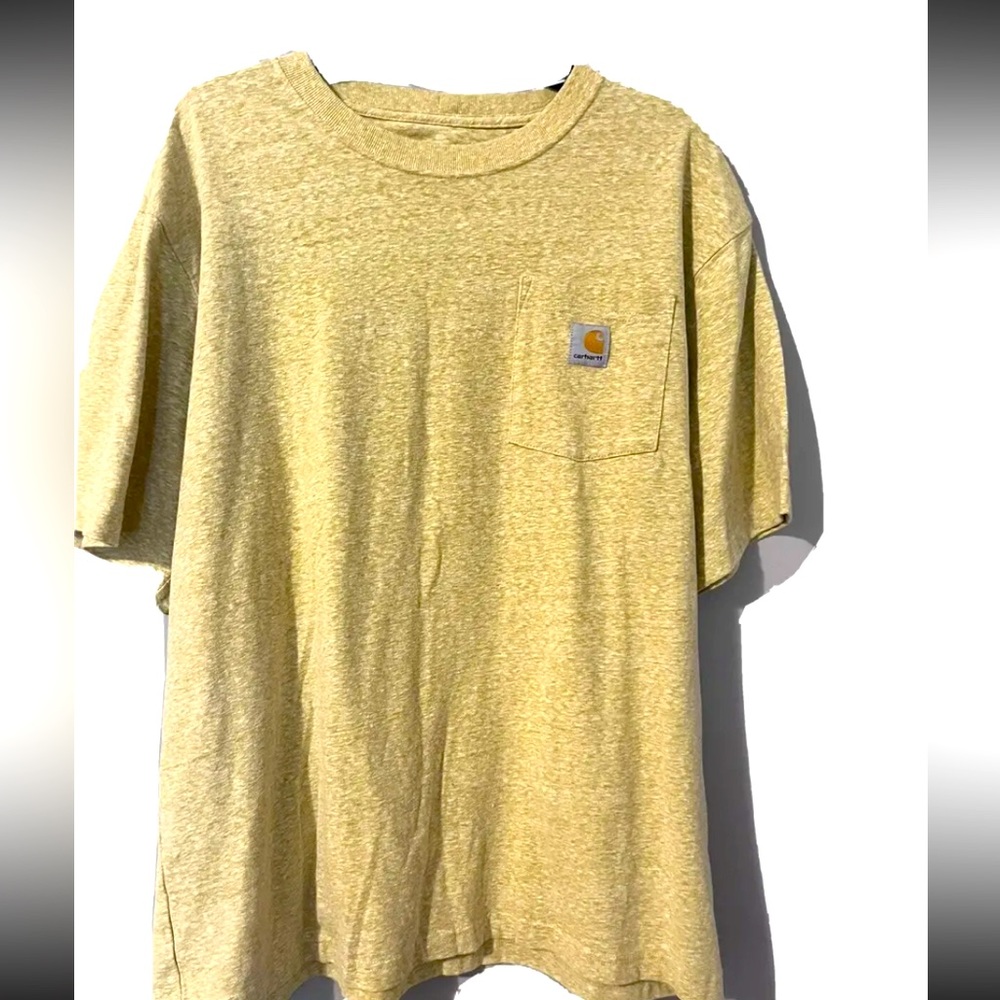 Pre-Owned Carhartt Original Fit Mens Large One Pocket Crew Neck Short Sleeve Tee